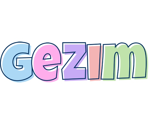 Gezim pastel logo