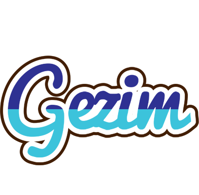 Gezim raining logo