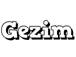 Gezim snowing logo