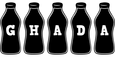 Ghada bottle logo