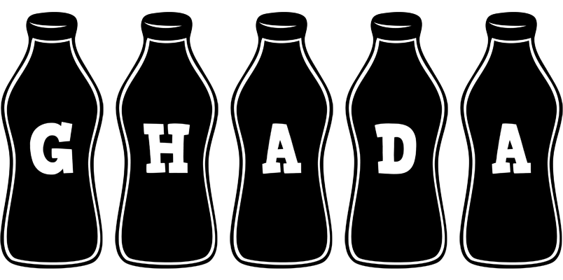Ghada bottle logo