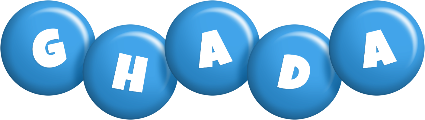 Ghada candy-blue logo