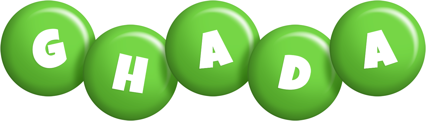 Ghada candy-green logo