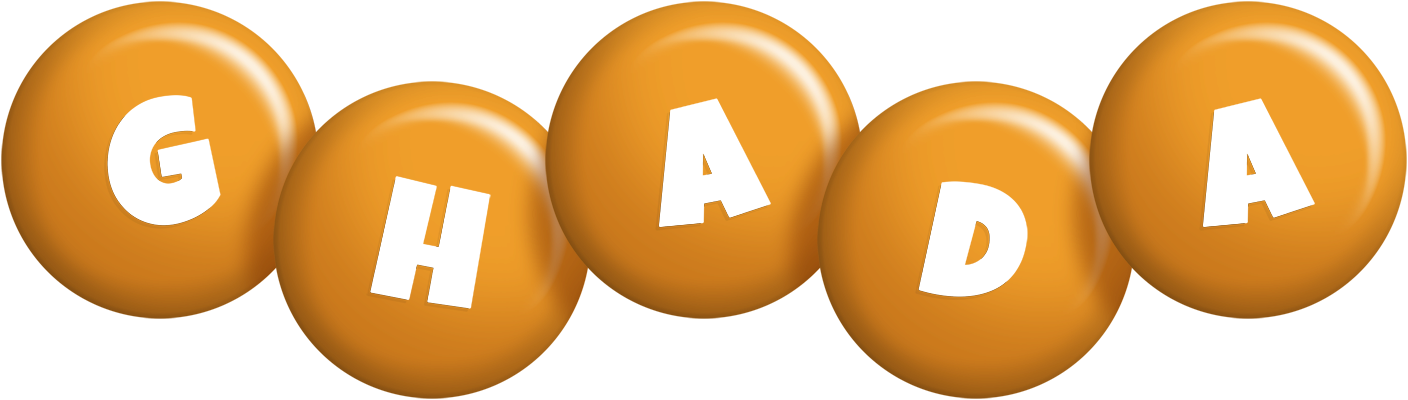 Ghada candy-orange logo