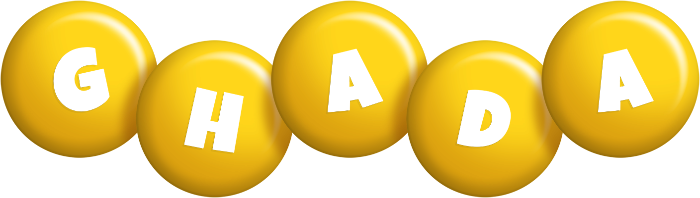 Ghada candy-yellow logo