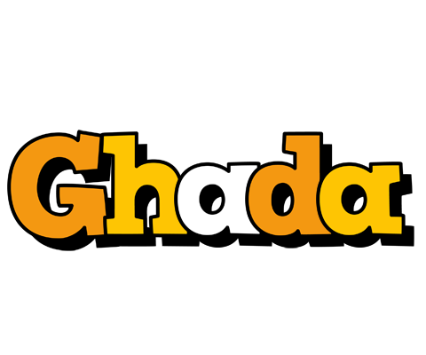 Ghada cartoon logo