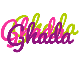 Ghada flowers logo