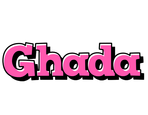 Ghada girlish logo