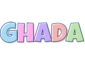 Ghada pastel logo