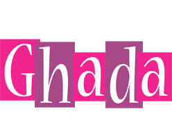 Ghada whine logo
