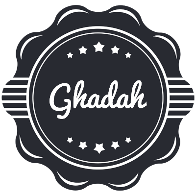 Ghadah badge logo