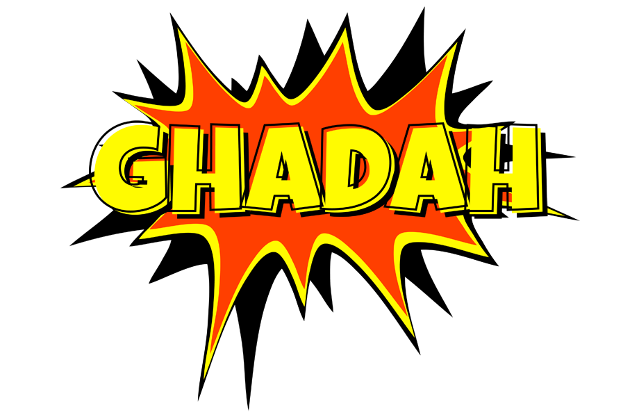 Ghadah bazinga logo
