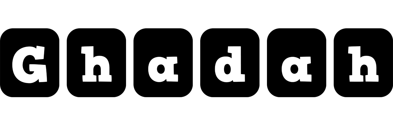 Ghadah box logo