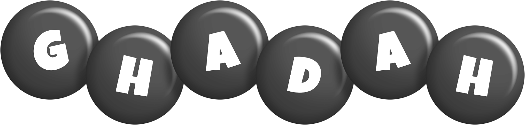 Ghadah candy-black logo