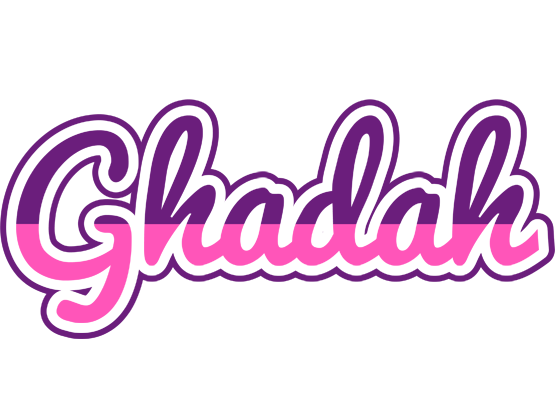 Ghadah cheerful logo