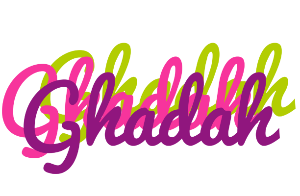 Ghadah flowers logo
