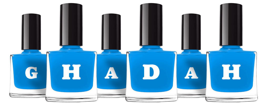 Ghadah glossy logo