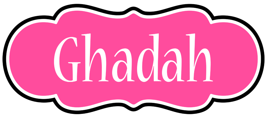 Ghadah invitation logo