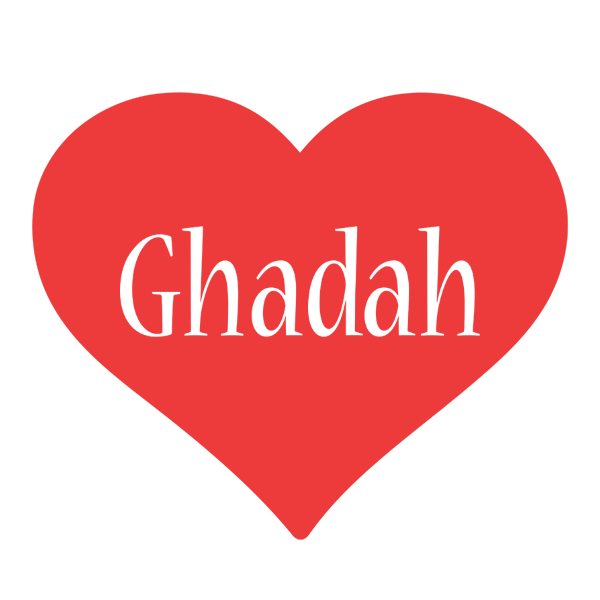 Ghadah love logo