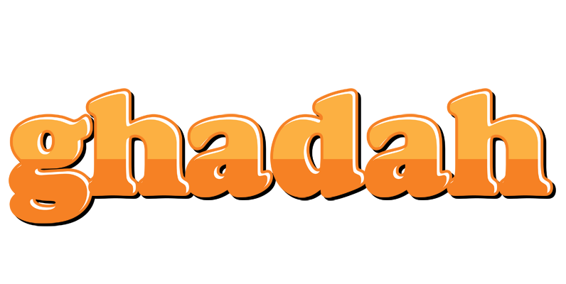Ghadah orange logo