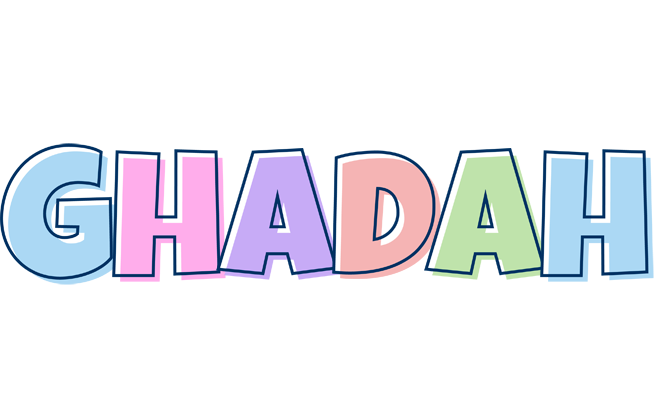Ghadah pastel logo