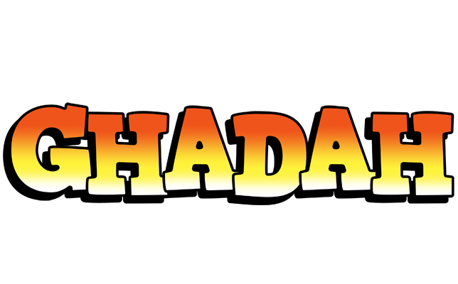Ghadah sunset logo