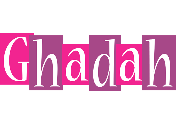 Ghadah whine logo