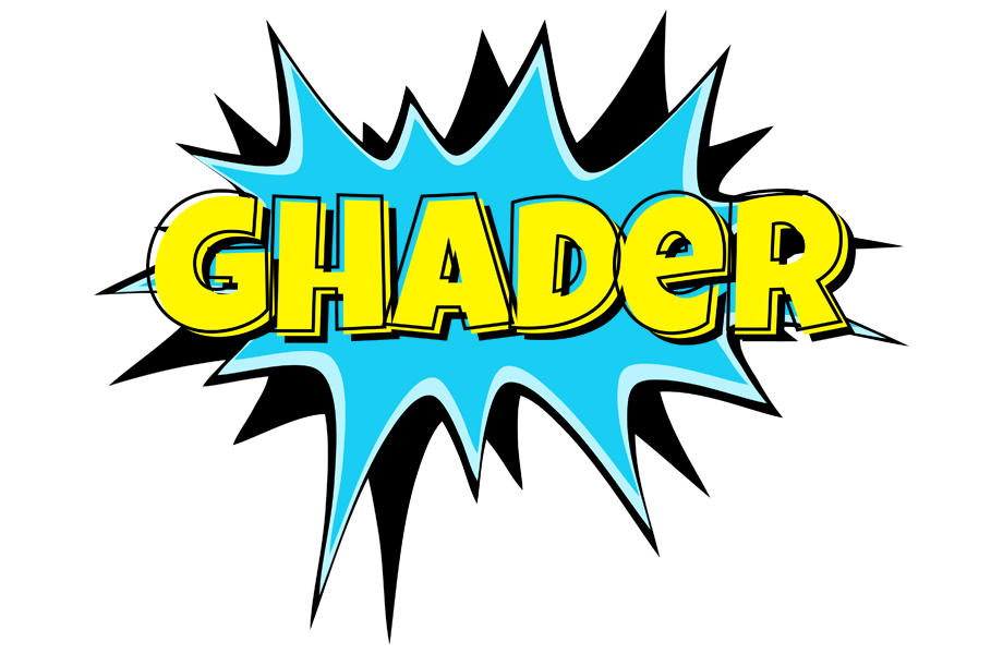 Ghader amazing logo