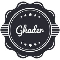 Ghader badge logo