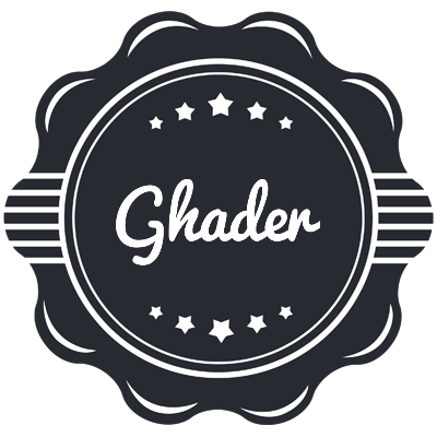 Ghader badge logo