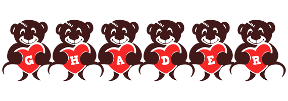 Ghader bear logo