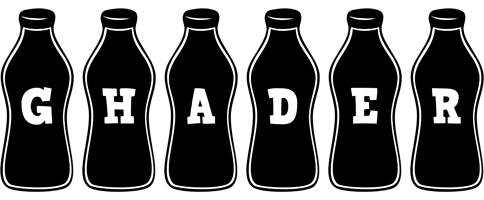 Ghader bottle logo