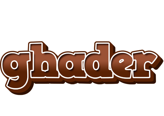 Ghader brownie logo