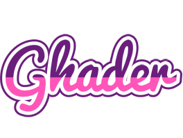 Ghader cheerful logo