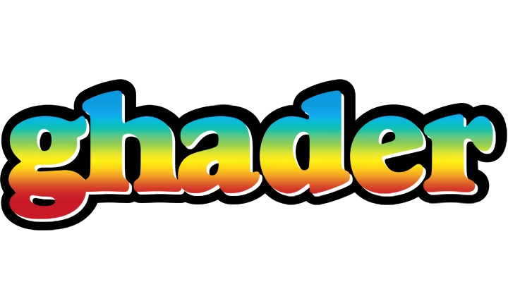 Ghader color logo