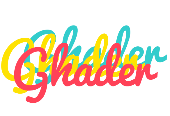 Ghader disco logo