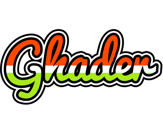 Ghader exotic logo