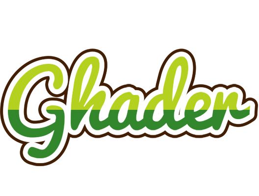 Ghader golfing logo