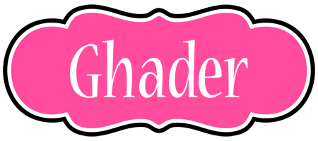 Ghader invitation logo