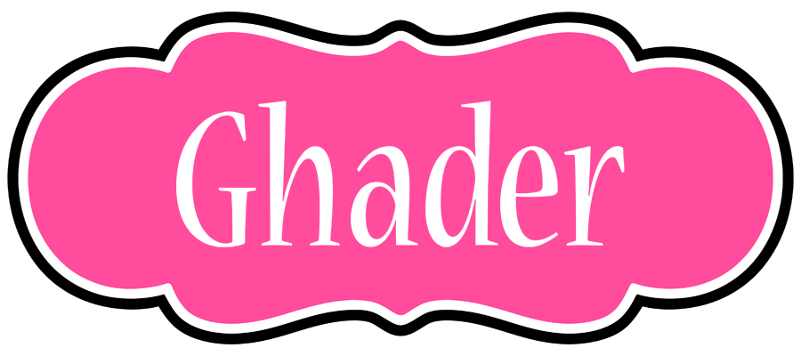 Ghader invitation logo