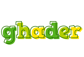 Ghader juice logo