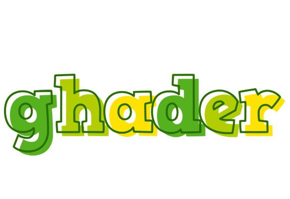 Ghader juice logo