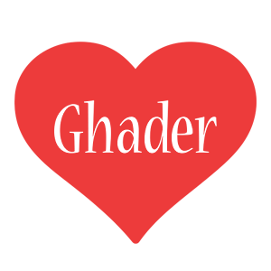 Ghader love logo