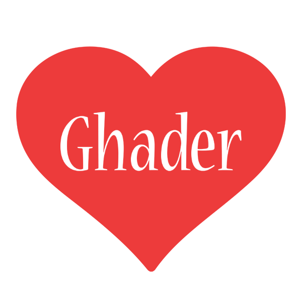 Ghader love logo