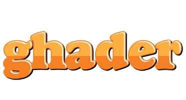 Ghader orange logo