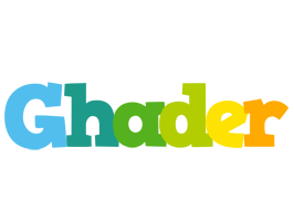 Ghader rainbows logo