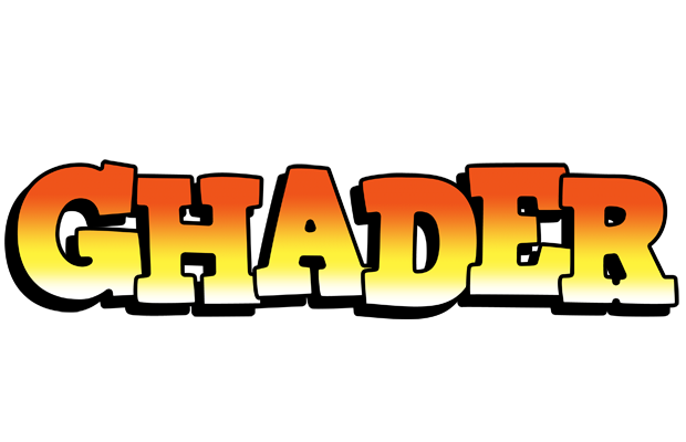 Ghader sunset logo