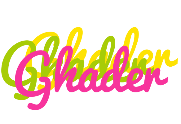 Ghader sweets logo