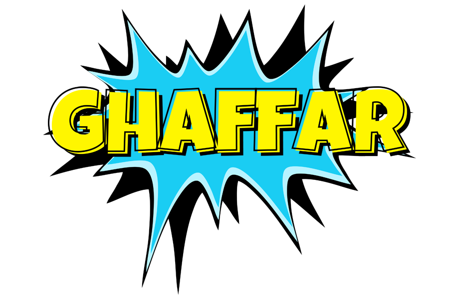 Ghaffar amazing logo