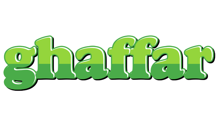 Ghaffar apple logo